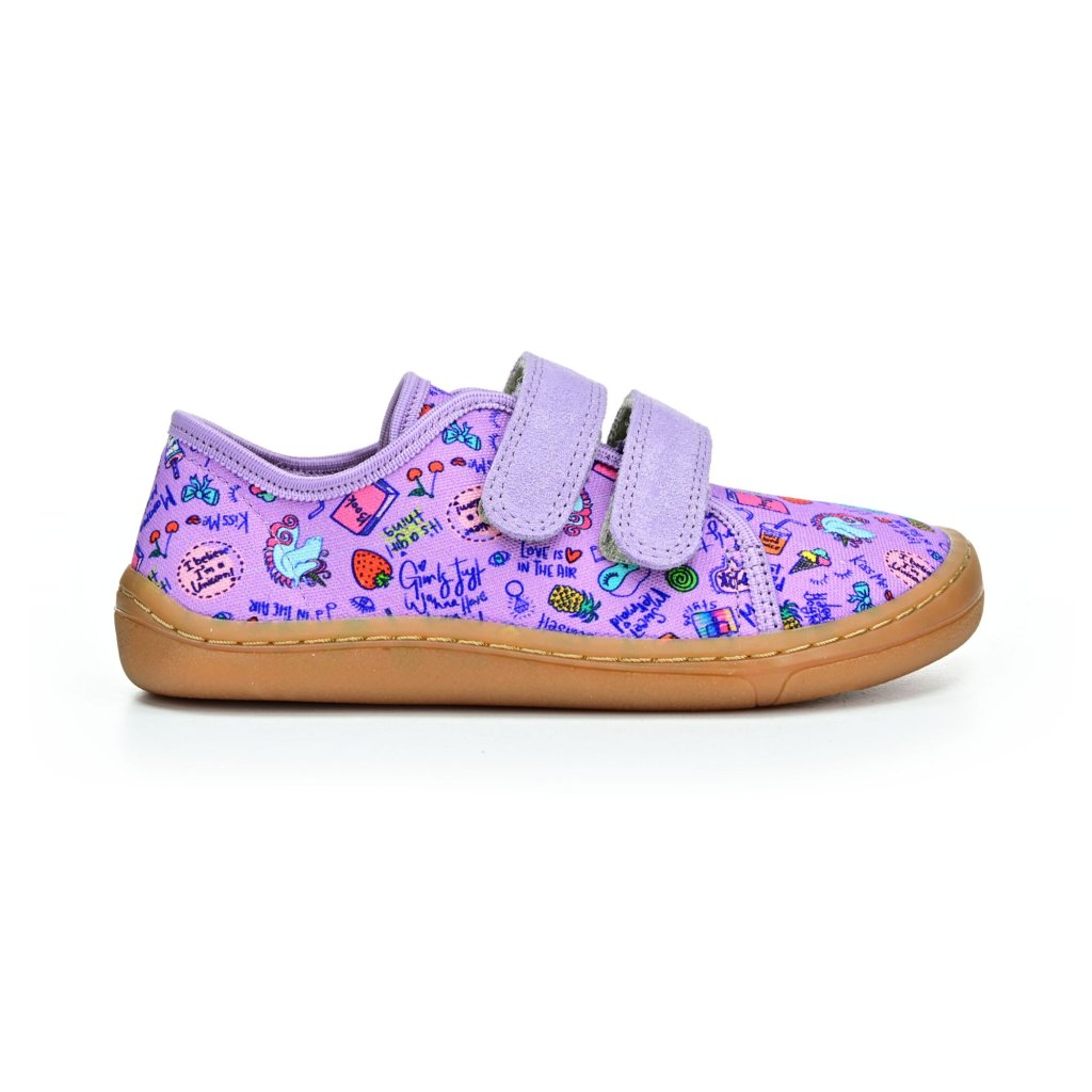 Froddo G1700379-7 Lila Canvas Barfußschuhe