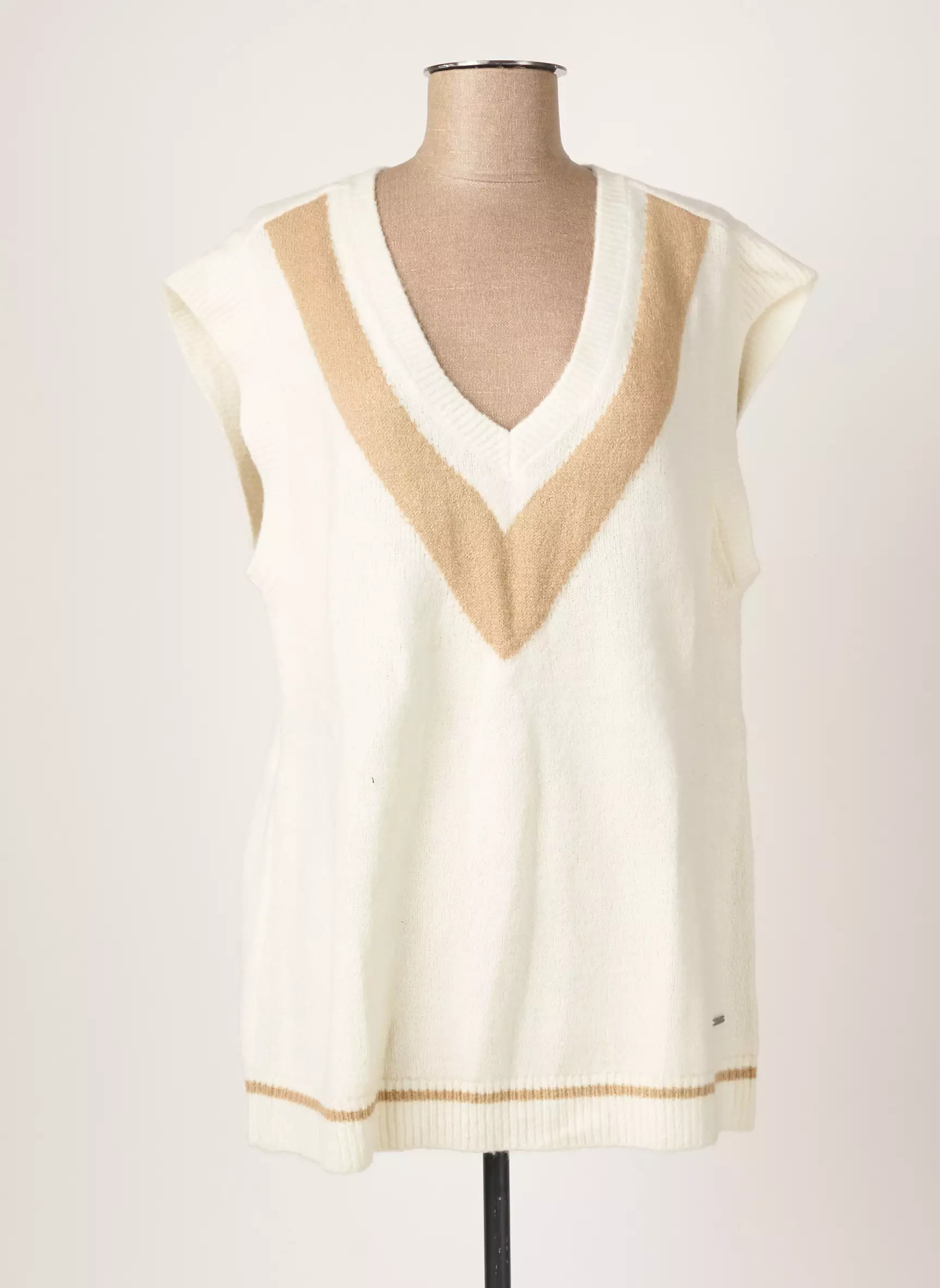 Sun Valley Pulls Femme couleur beige