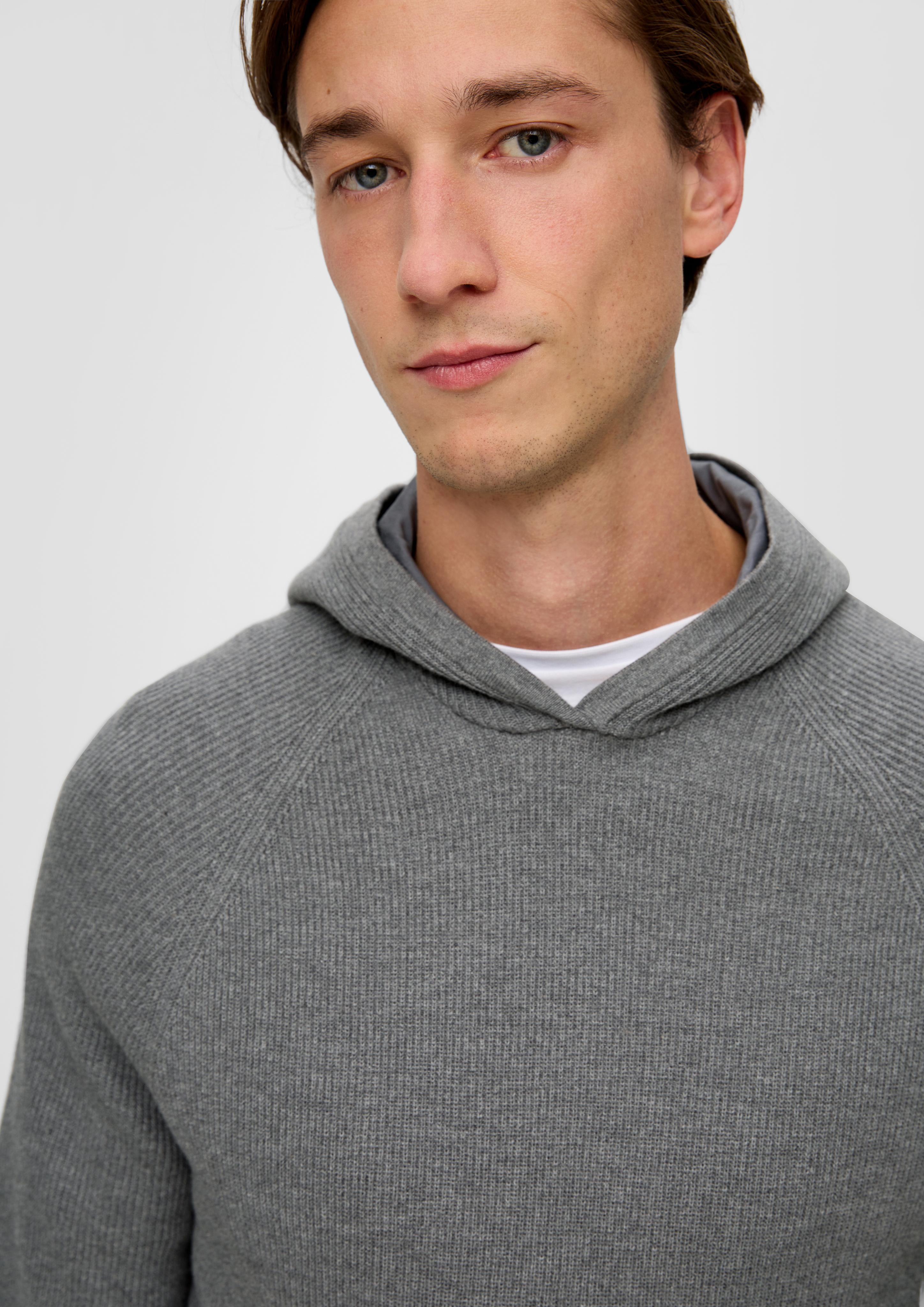 Strickpullover mit Kapuze  2138195-9730