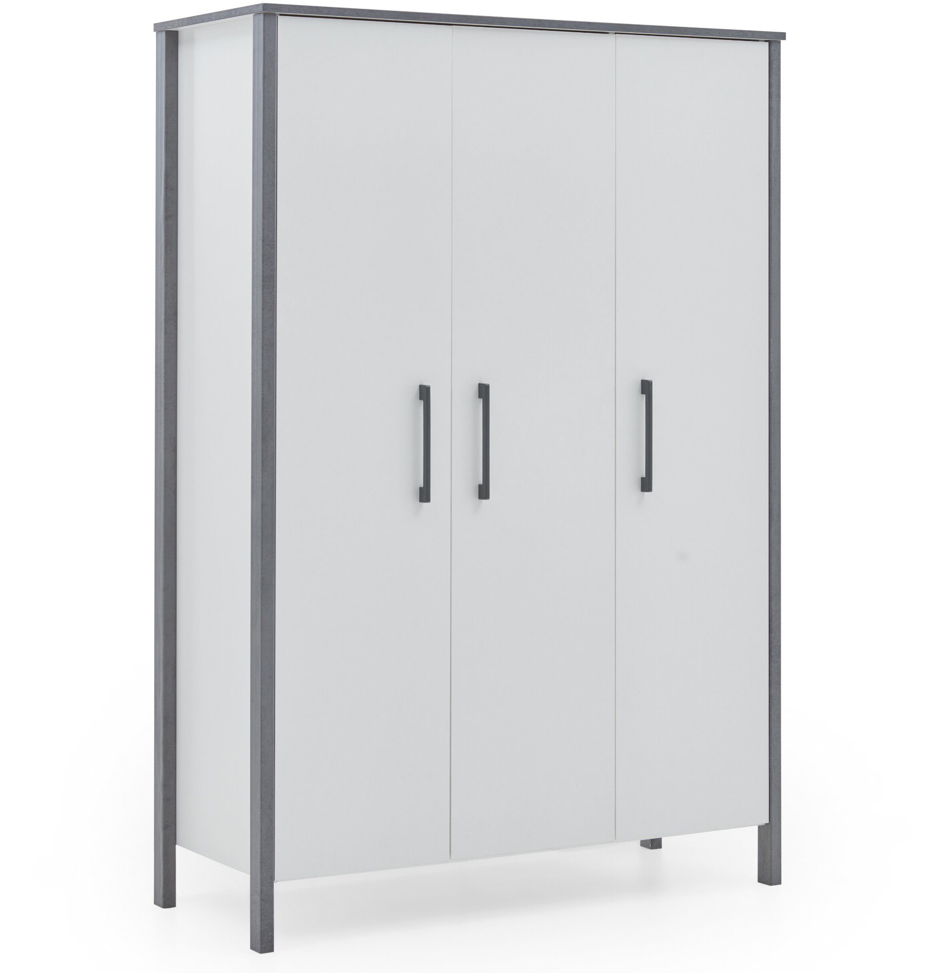arthur berndt Babyzimmer-Komplettset Liam, (Set, 3-St., Kinderbett, Kleiderschrank, Wickelkommode), Made in Germany; mit Kinderbett, Schrank und Wickelkommode