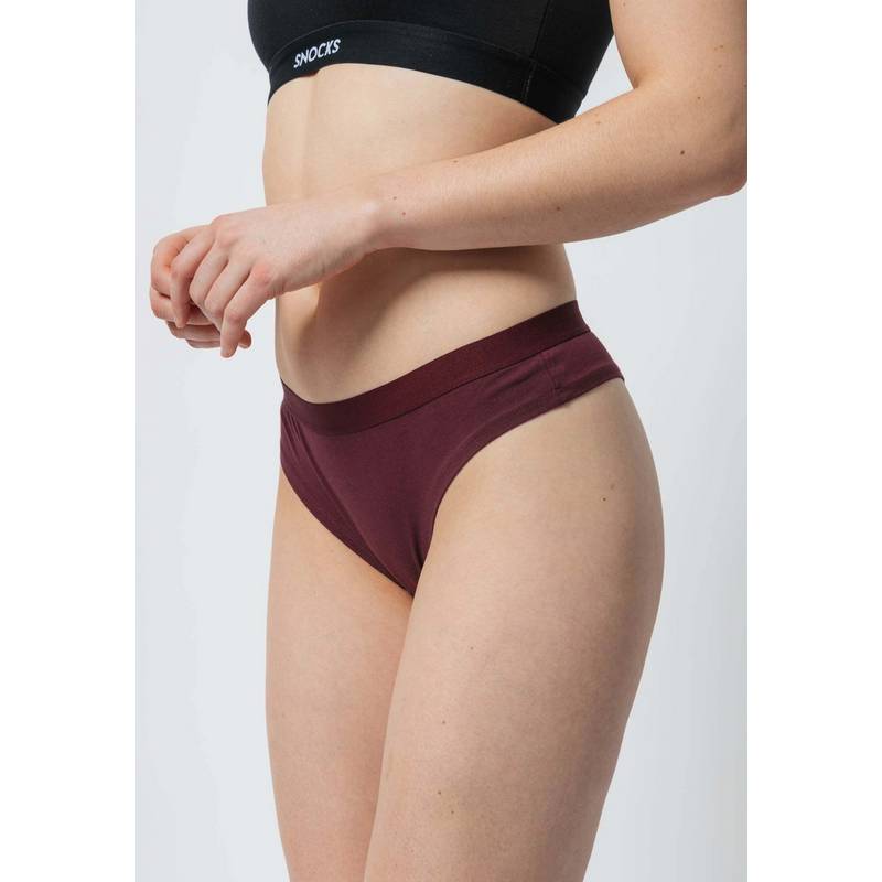 Snocks Slips mit Gummibund aus Bio-Baumwolle Unterhose Damen