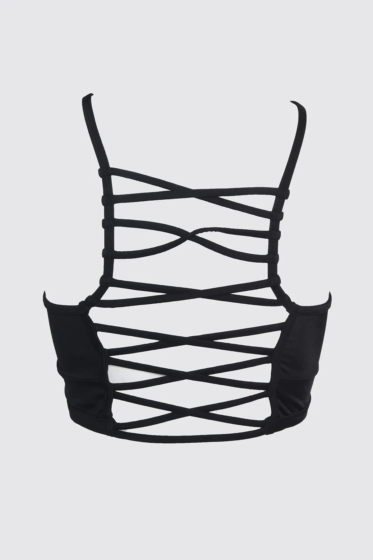 Trendyol Collection  Schwarzes Neckholder-Bikinioberteil TBESS21BU0027