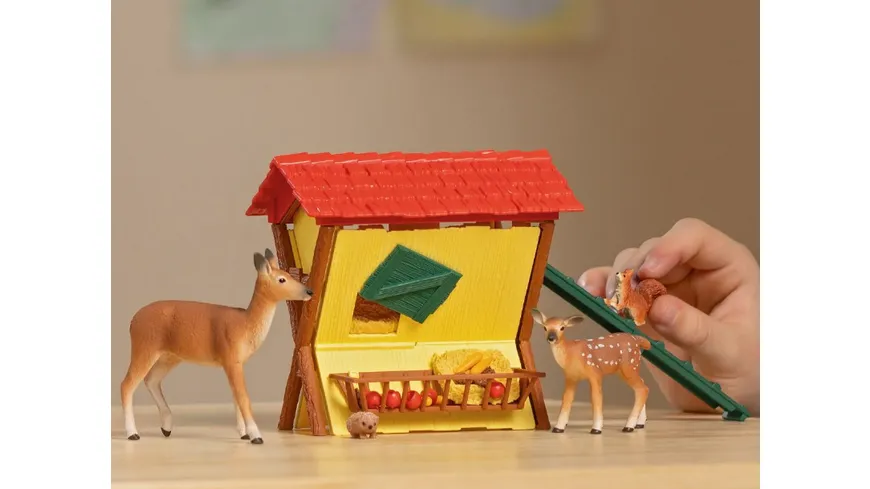Schleich 42658 - Farm World - Fütterung der Waldtiere