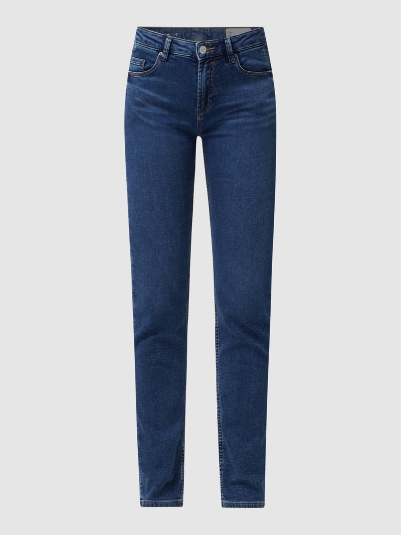 Slim Fit Jeans mit Stretch-Anteil in bleu