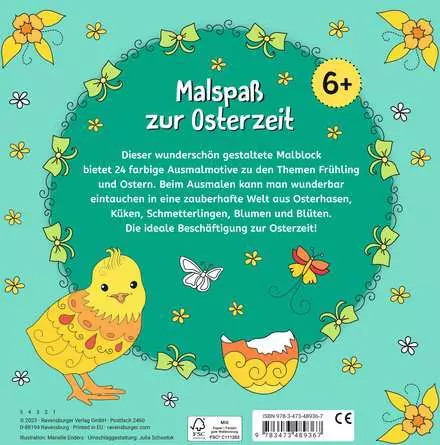 Mein Malblock: Frohe Ostern