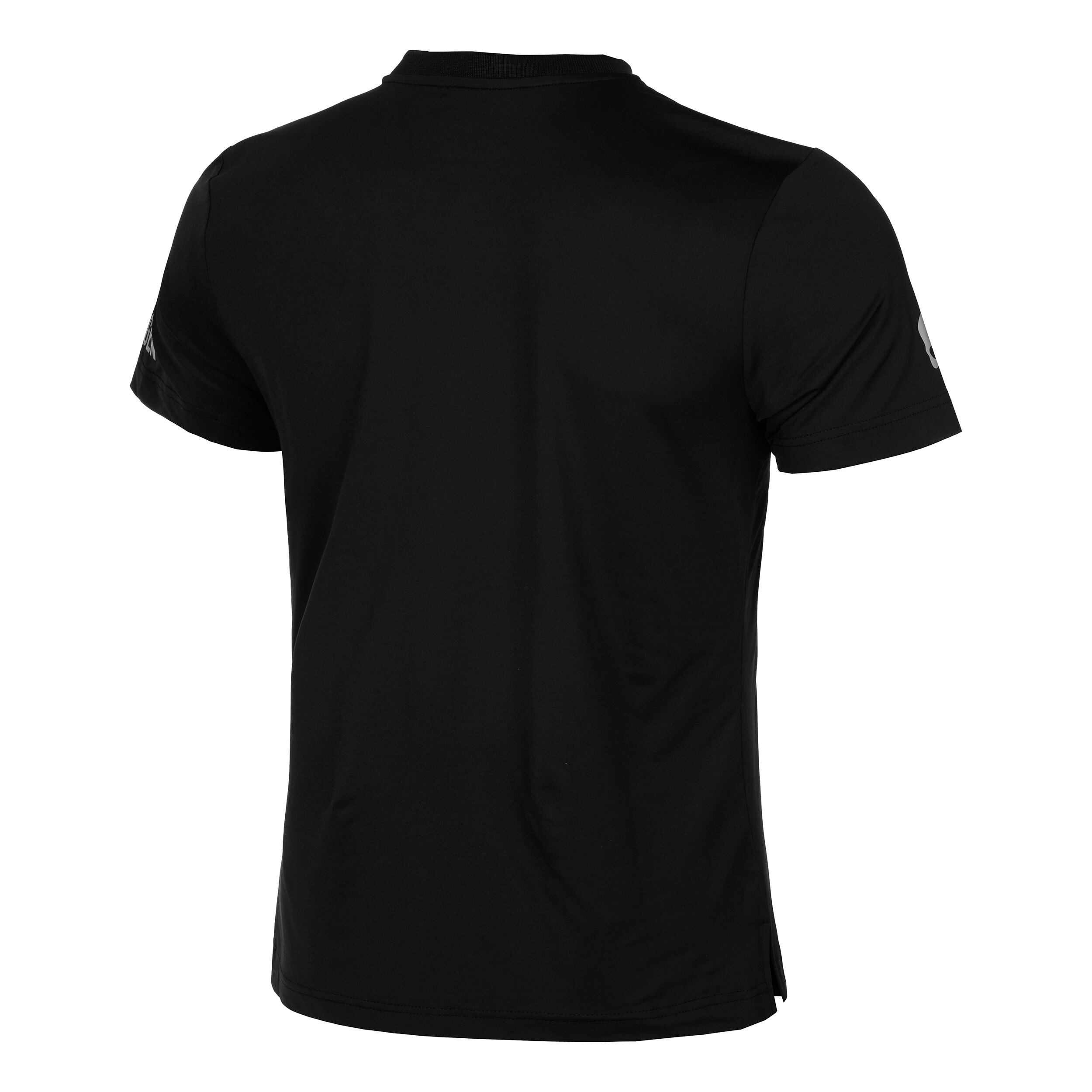Tech Serafino T-Shirt Herren - Schwarz