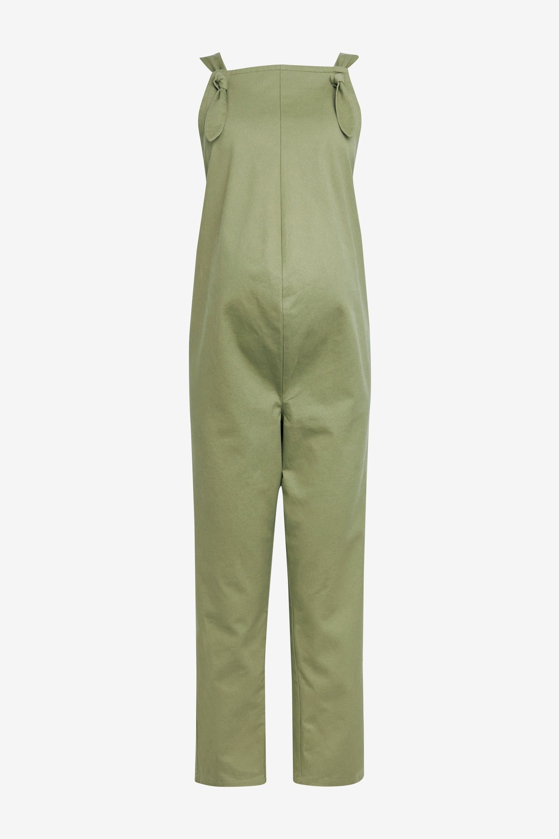Next Stretch-Umstandshose Relaxed Fit Jumpsuit aus Baumwolle, Umstandsmode (1-tlg)