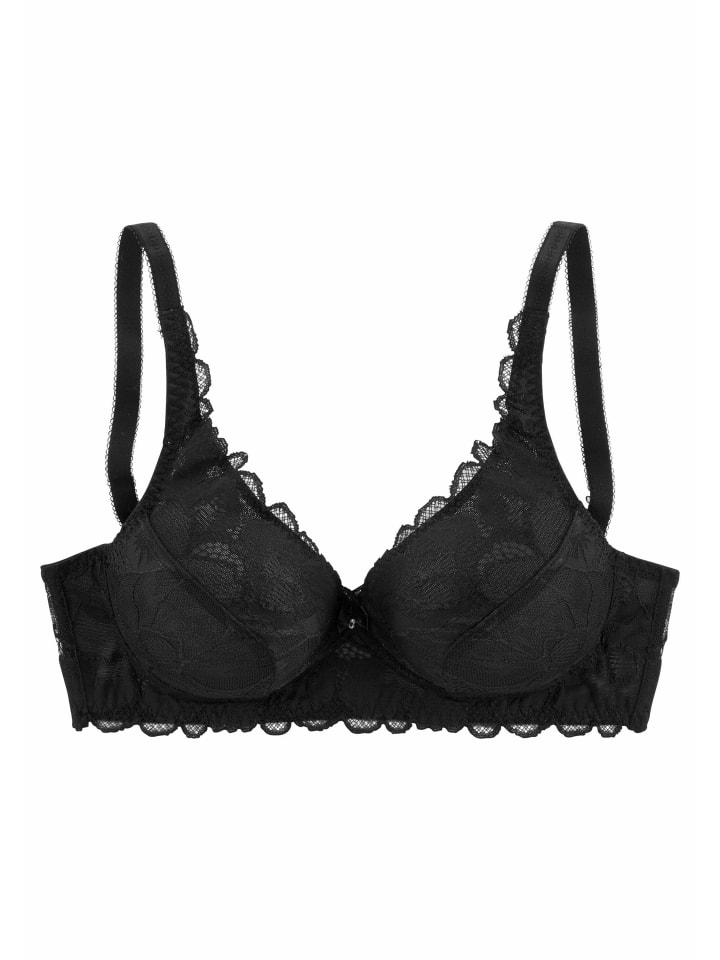 LASCANA Bralette-BH in schwarz günstig kaufen