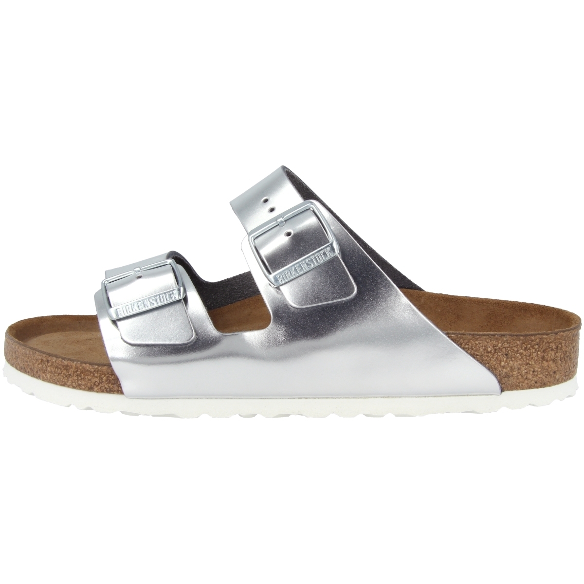 Birkenstock Arizona Sandale silber