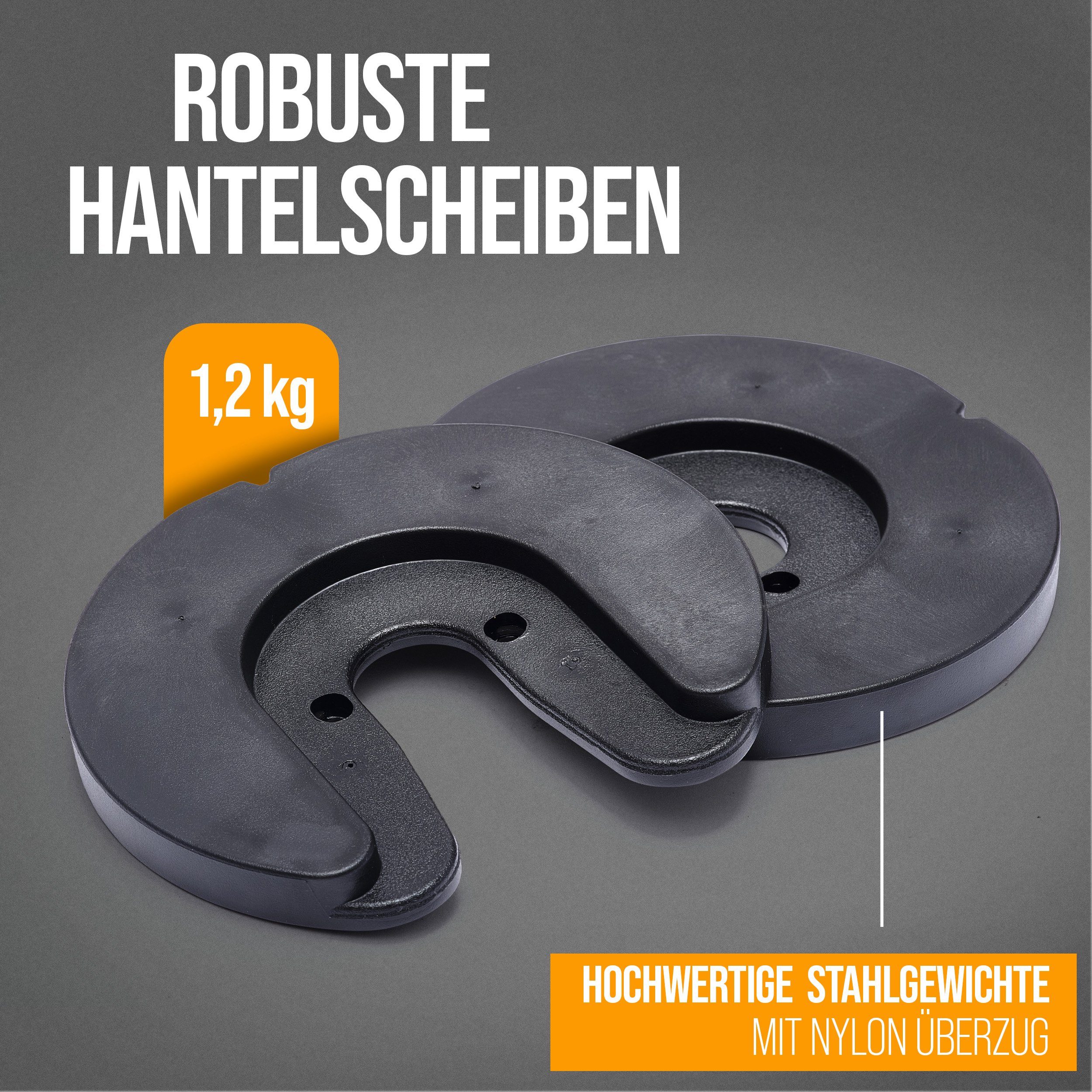 Apollo Kurzhantel Verstellbare Hantel, Systemhantel mit variablen Gewichten für Frauen & Männer