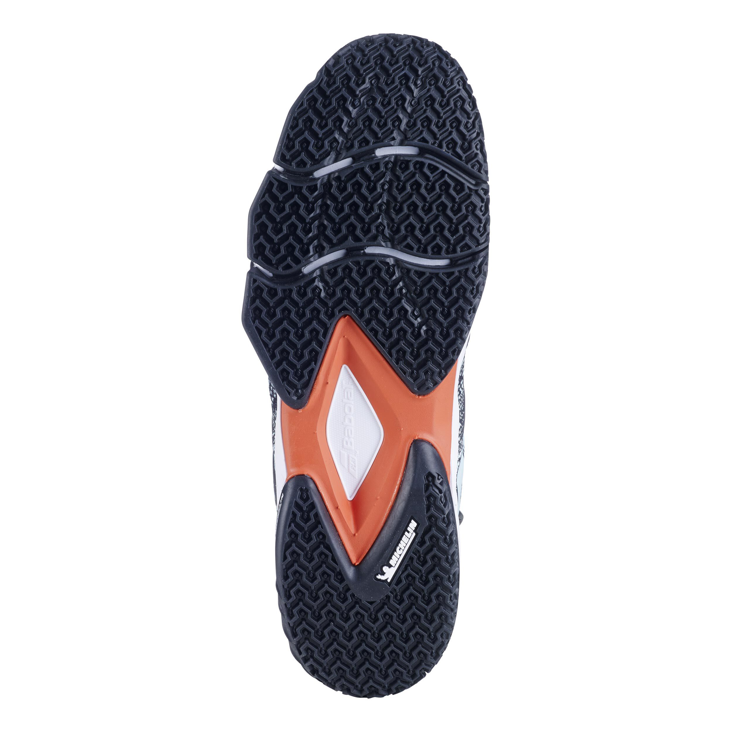 Movea PADL Padelschuh Herren - Schwarz, Hellblau