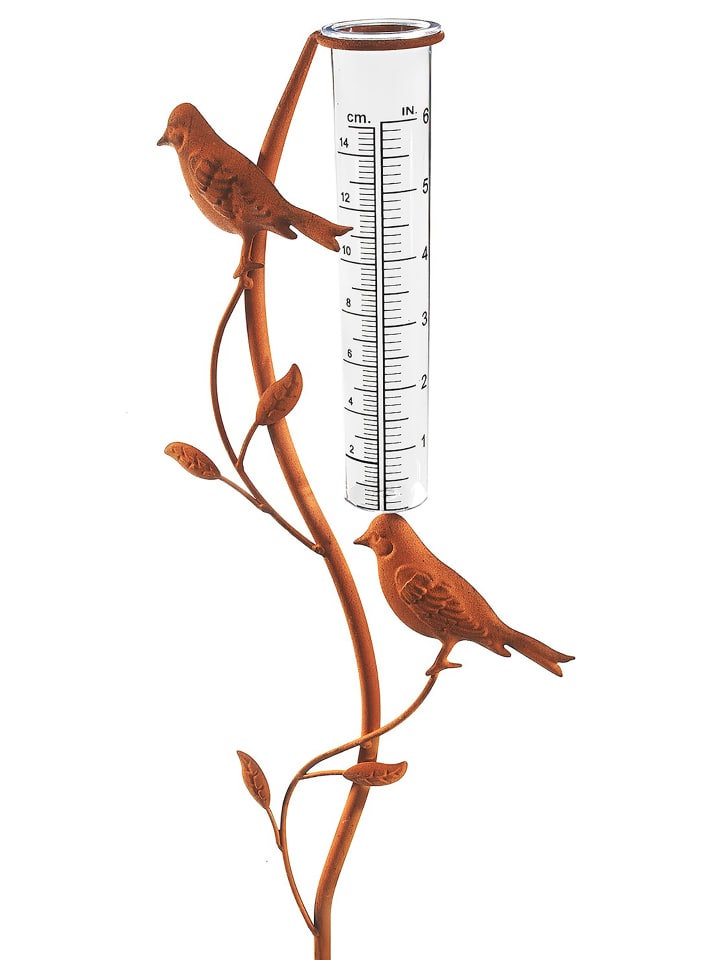 kobolo Gartendekoration RUSTY BIRDS in Braun günstig kaufen onesize