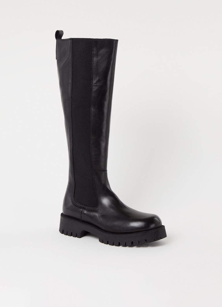 Jonak  Rebel chelsea boot van leer