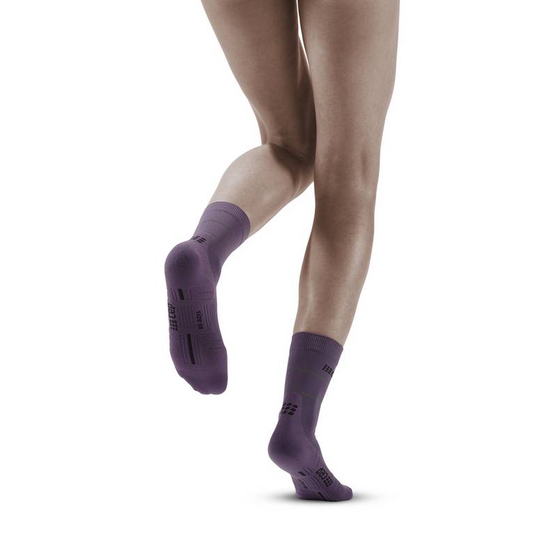 CEP Reflective Mid Cut Socken Damen