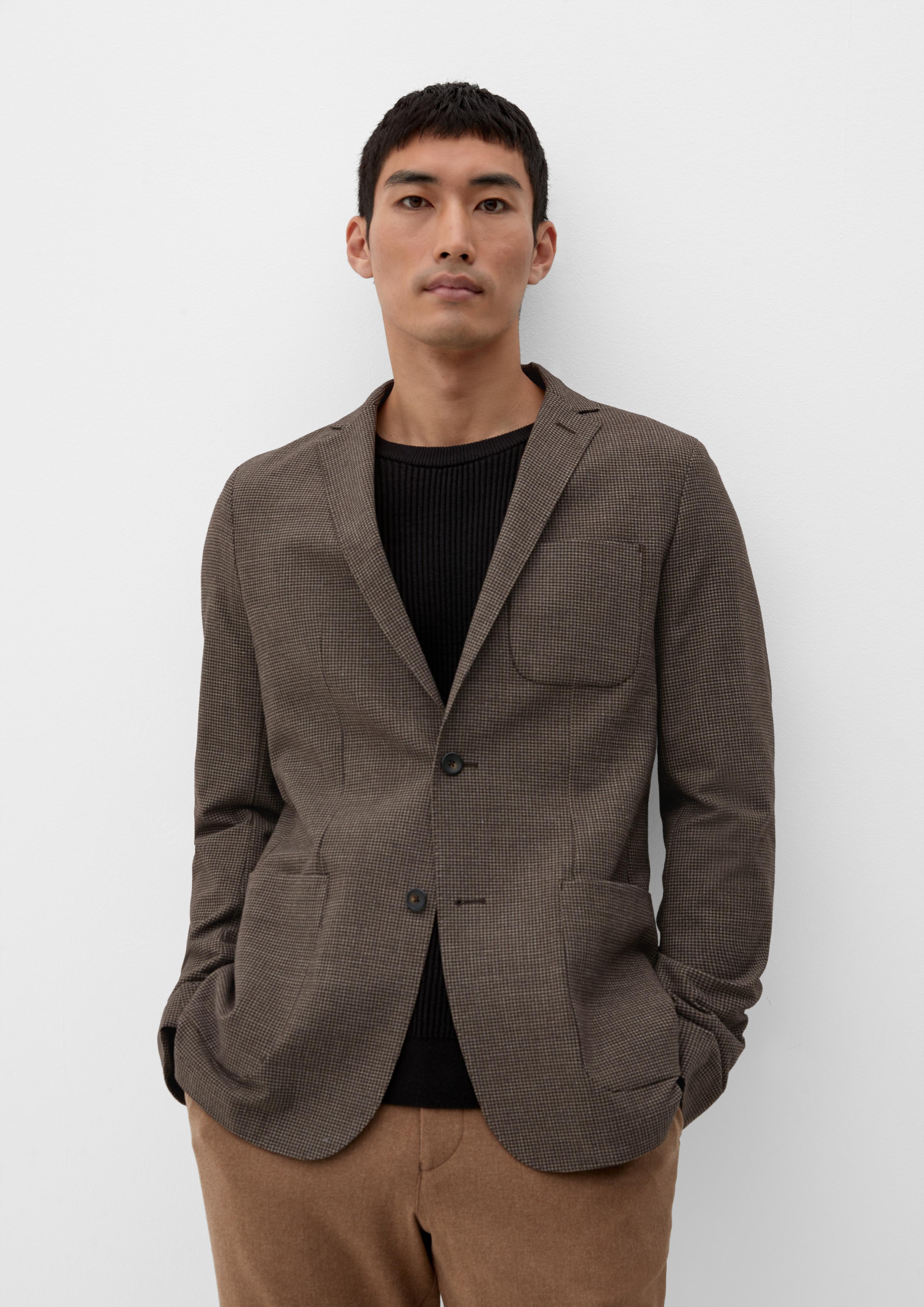 Slim: Sakko aus Flanell  2118937-89N4