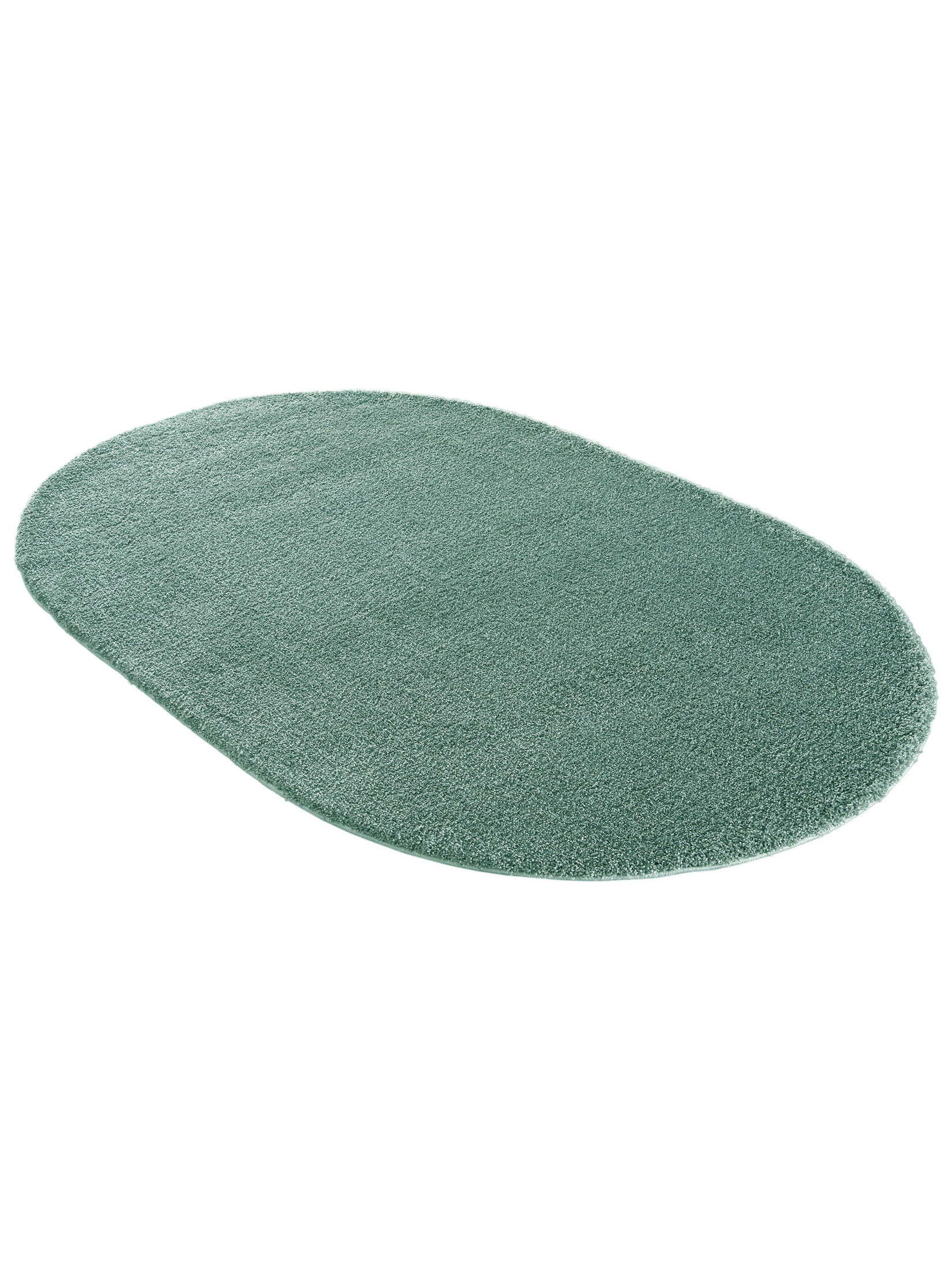 Lounge Hochflor-Teppich, Grün