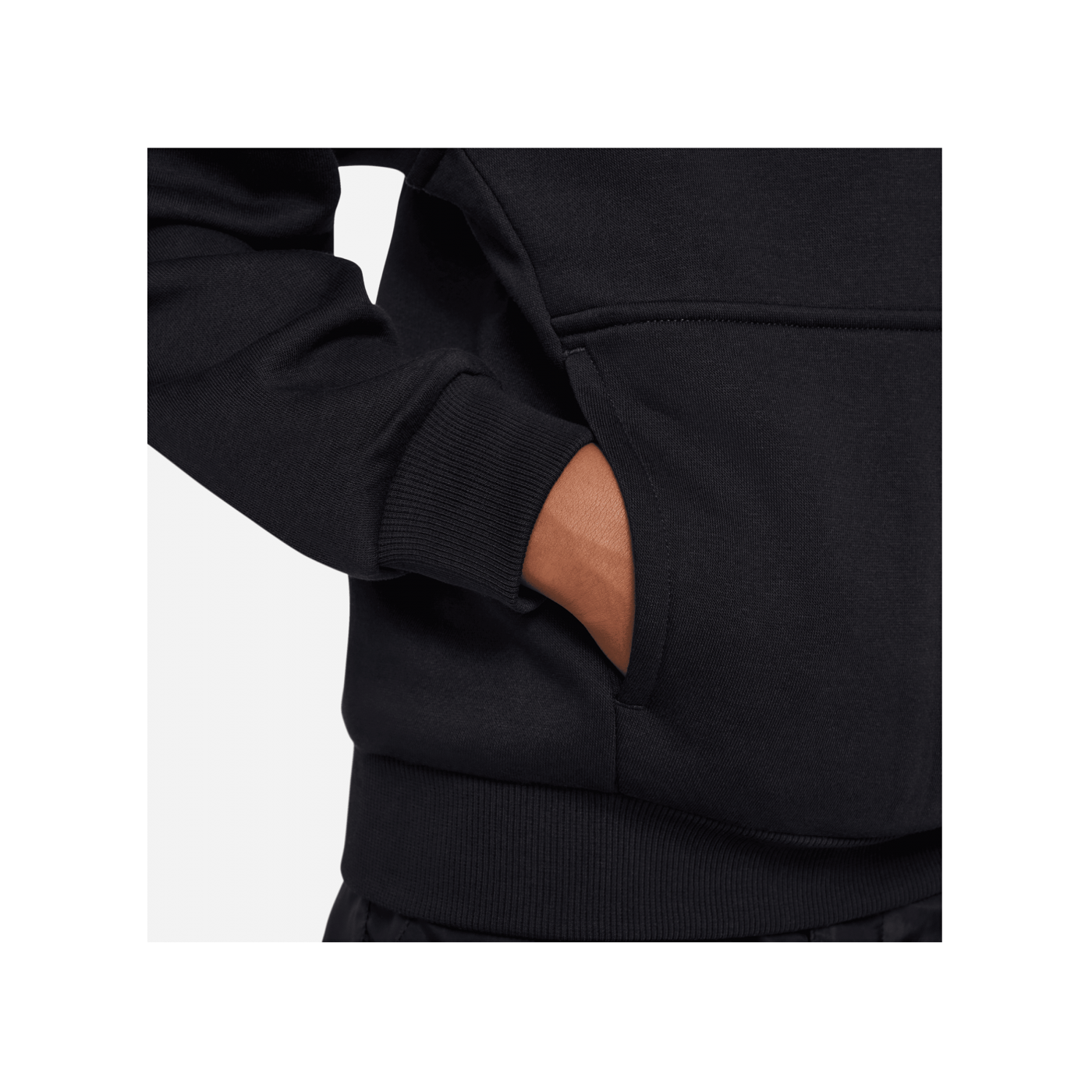 Nike Kylian Mbappé Hoody Kids Schwarz F010