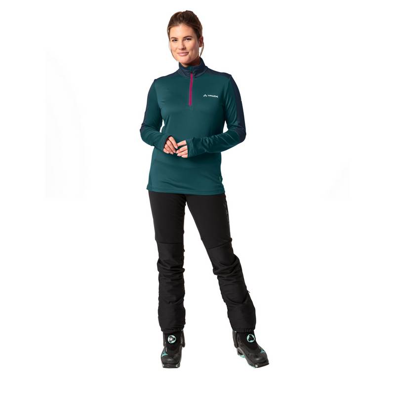 VAUDE Women's Livigno Halfzip II Sweatshirt Damen