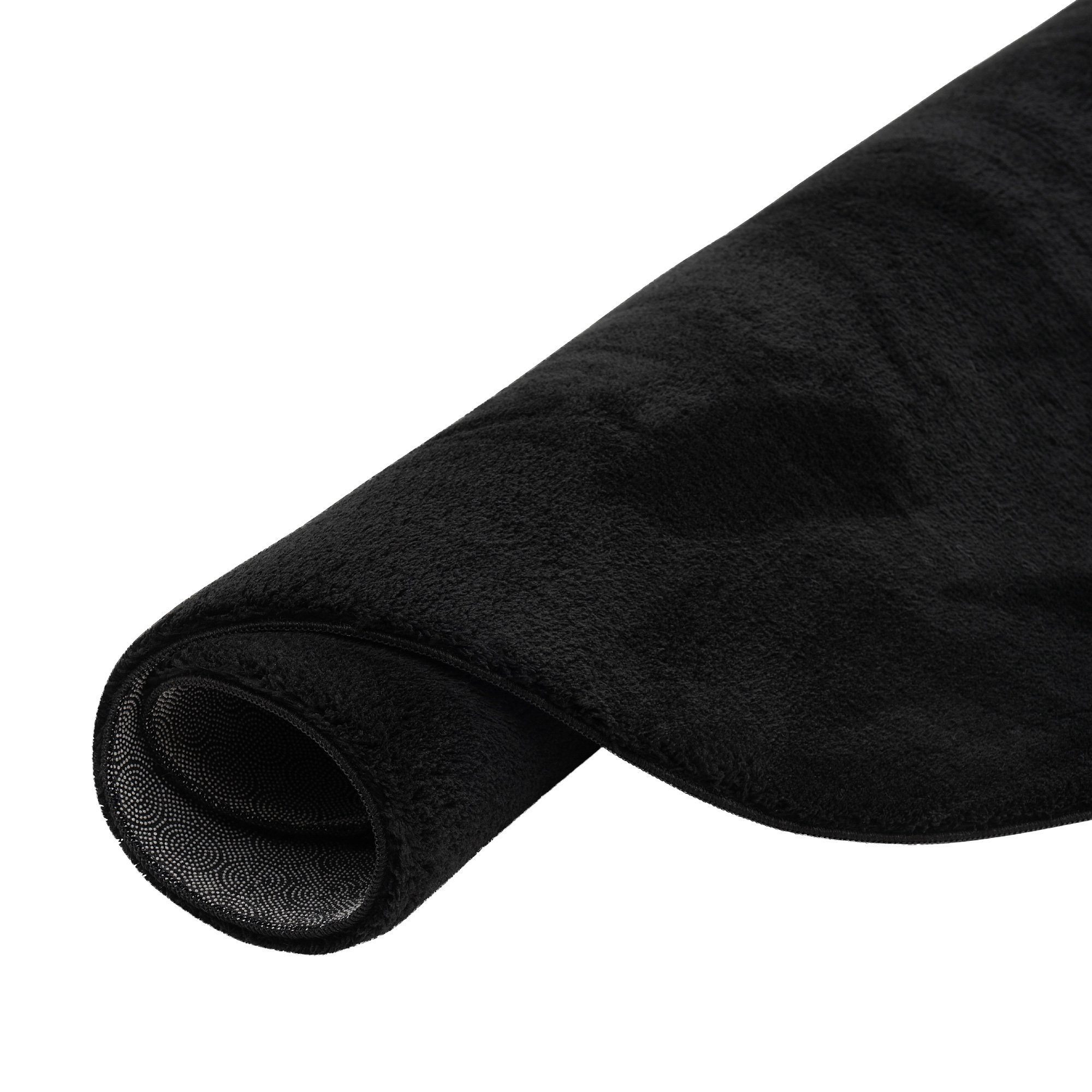 Fellteppich Luxus Super Soft Fellteppich Pearl Rund, Pergamon, Rund, Höhe: 19 mm