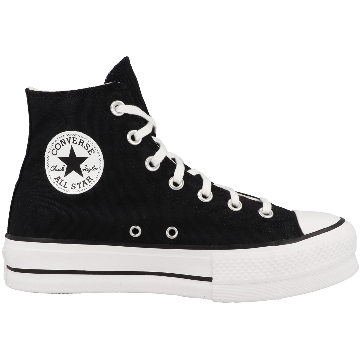 Converse Chuck Taylor All Star Canvas Platform High Sneaker high schwarz