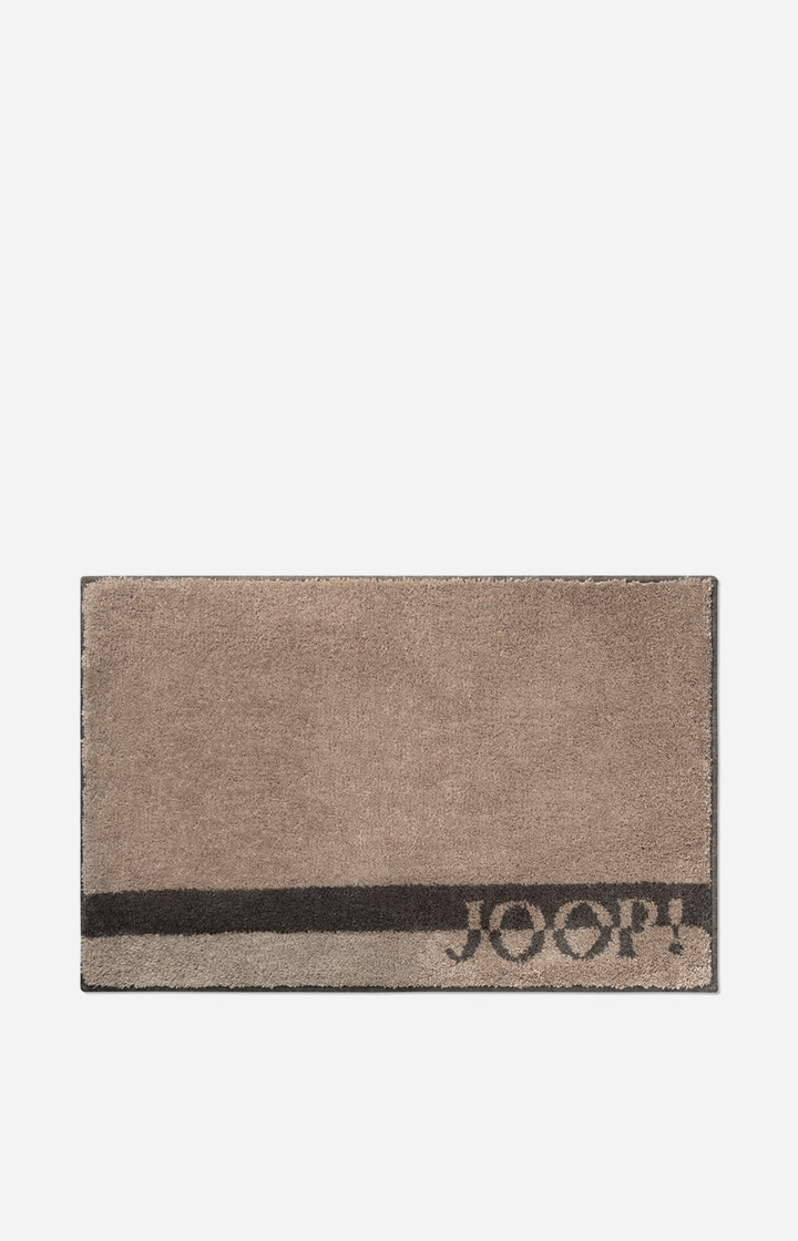 Badteppich JOOP! LOGO STRIPES in Sand, 60 x 90 cm