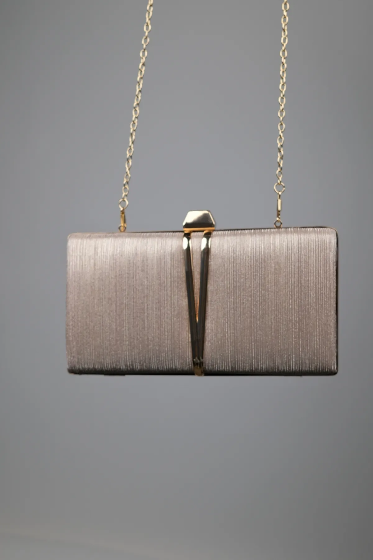 LuviShoes  721 Gold Laser Damen-Abendkleidtasche