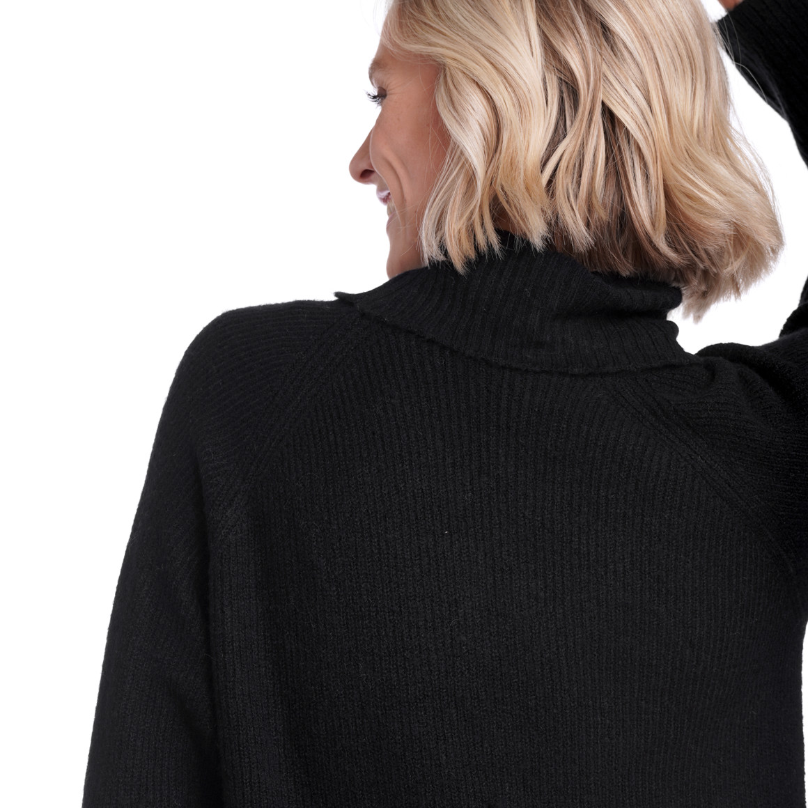 Damen Strickkleid mit Rollkragen
