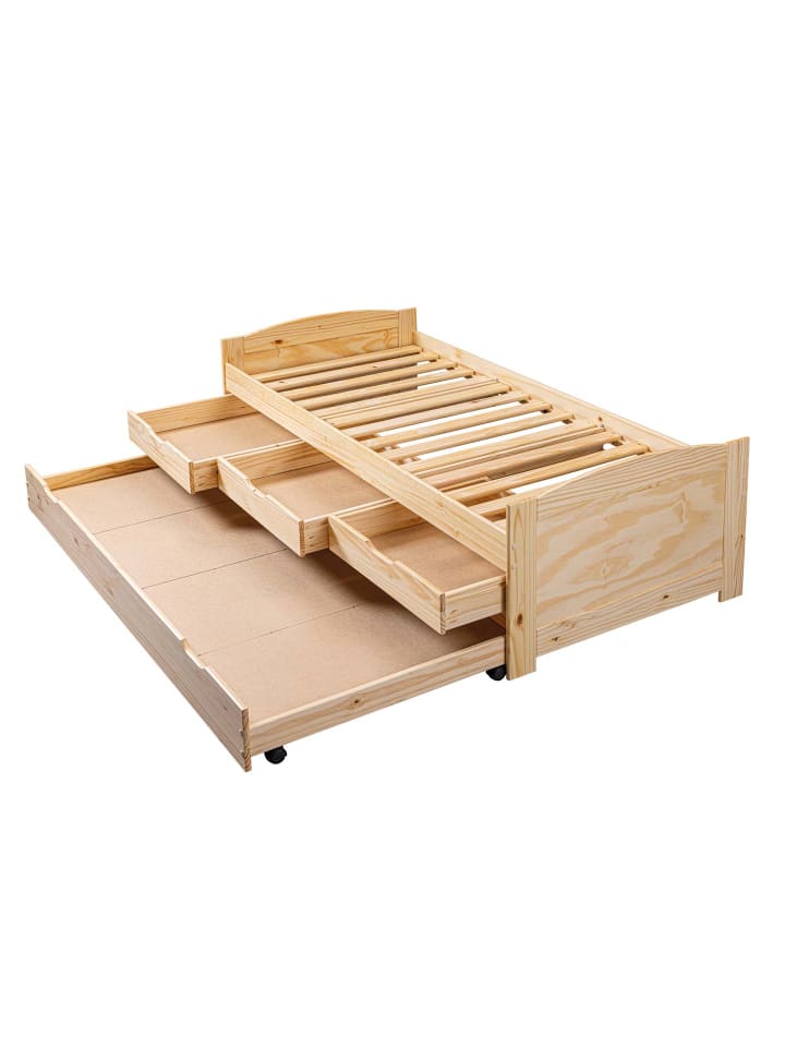 ebuy24 Bett Marinella Holz 208 x 98 cm günstig kaufen onesize