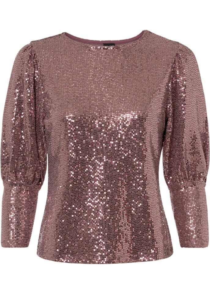 Pailletten-Shirt