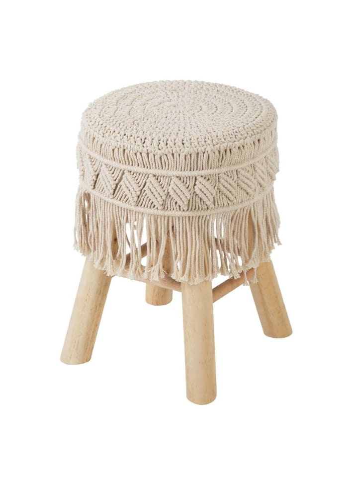 Atmosphera Créateur d'intérieur Hocker in beige günstig kaufen onesize