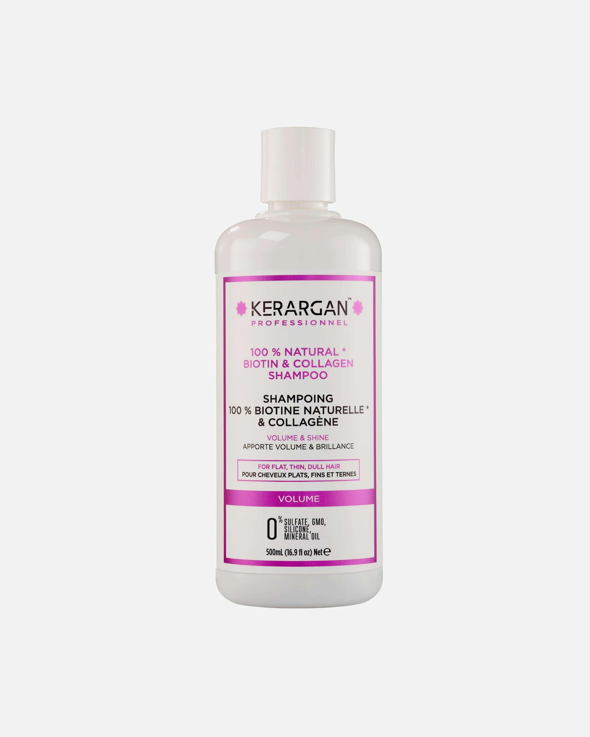Kerargan Kerargan - Shampoo volumizzante con biotina e collagene - Rinforza e idrata