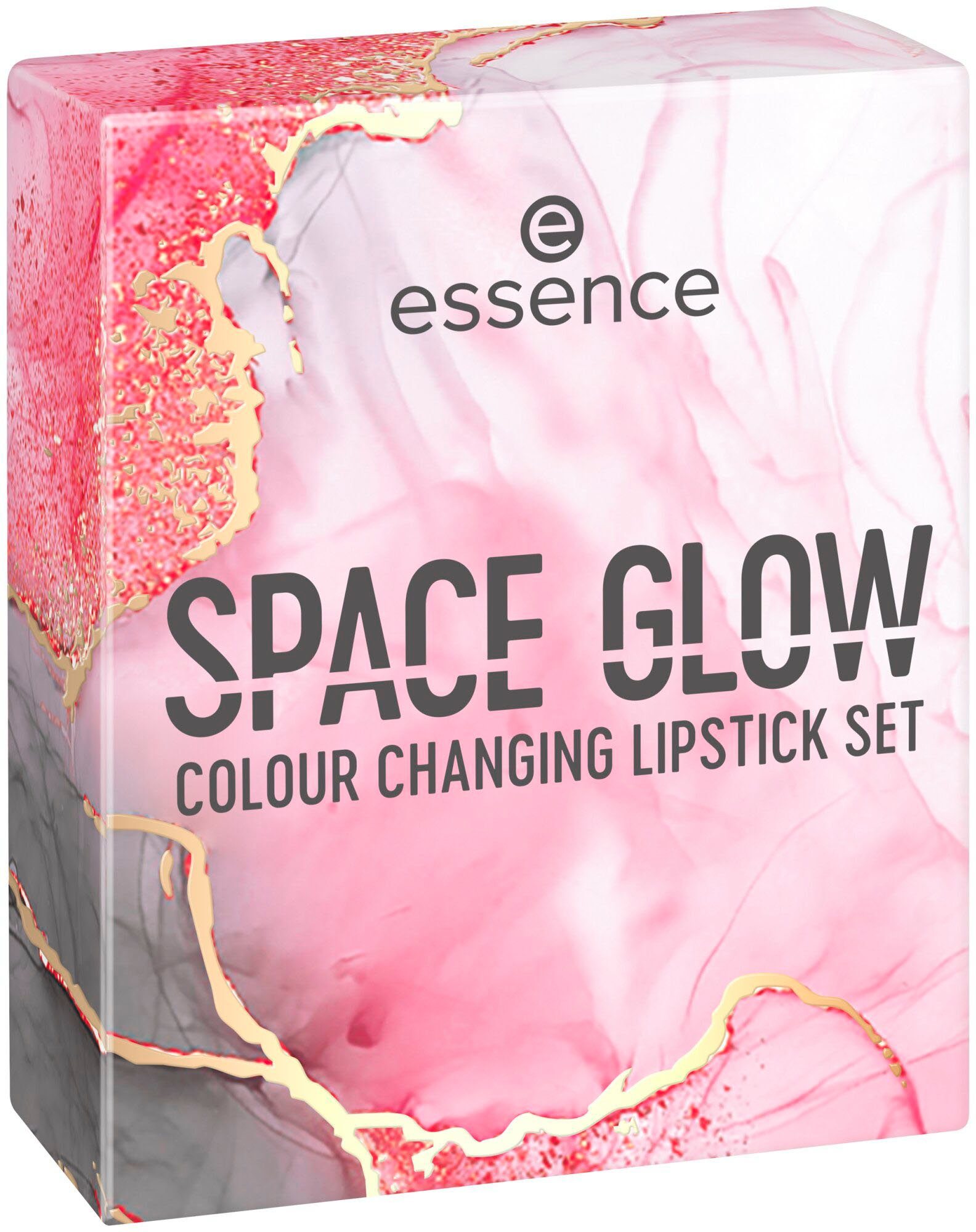 Essence Lippenstift-Set SPACE GLOW COLOUR CHANGING LIPSTICK SET, 2-tlg.