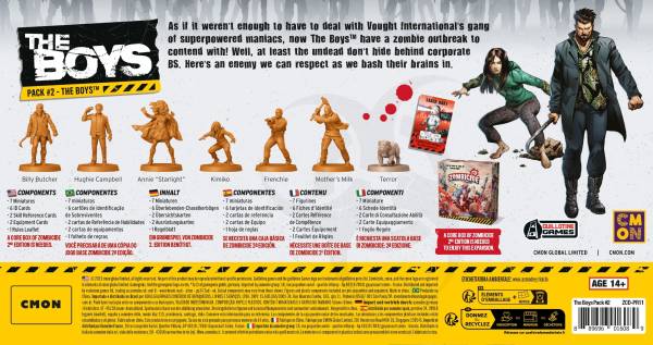 Zombicide 2. Edition - The Boys Pack 2: The Boys (Erw.)