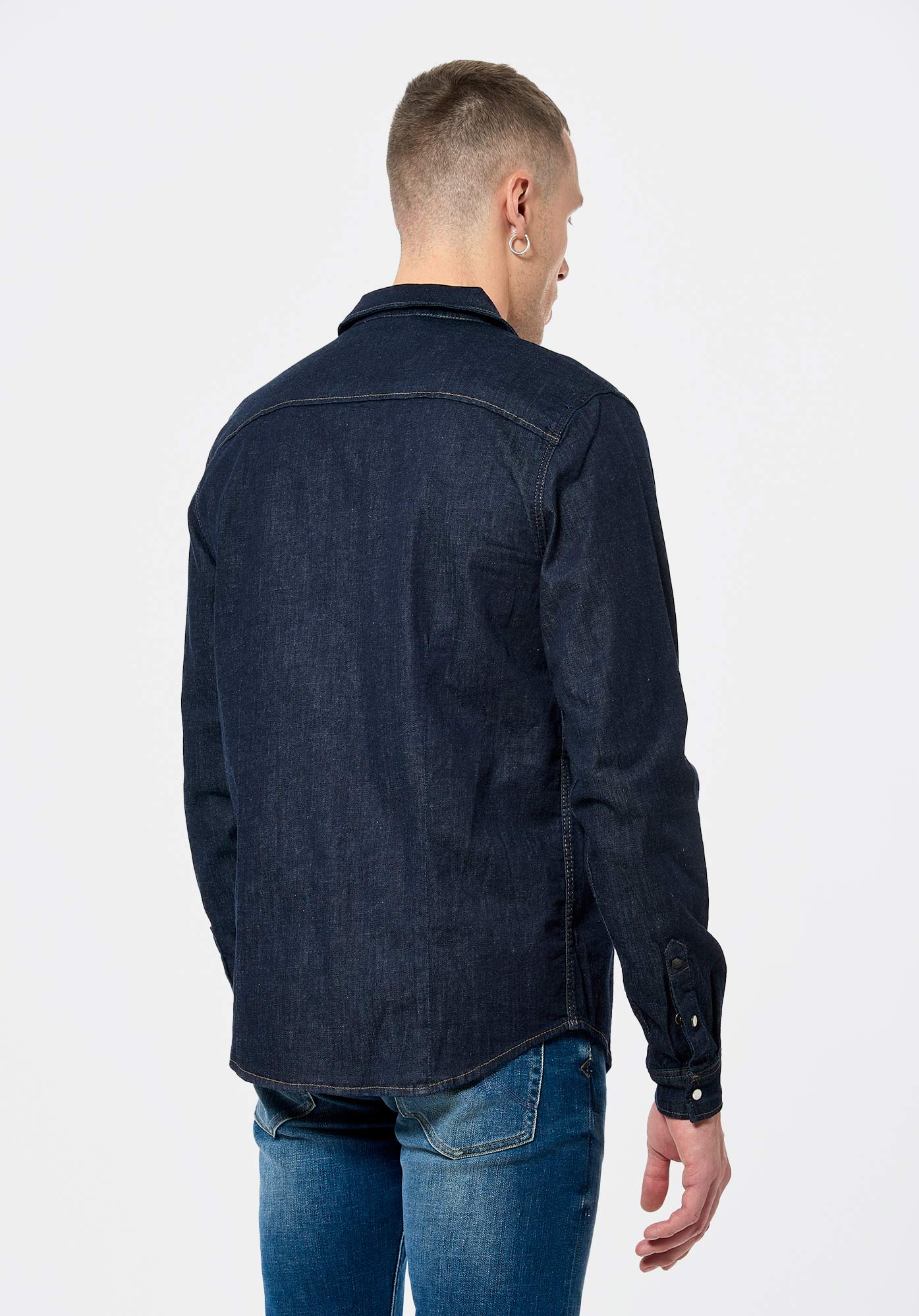 DIEGO  Chemise en jean brut Homme