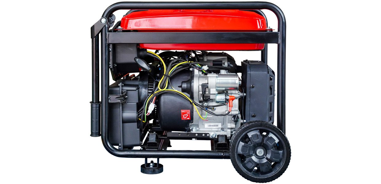 MW-Tools 724562444 BGI85ED Bensin invertergenerator 8,5 kW 3x400 + 230 V ATS-plugg elektrisk start
