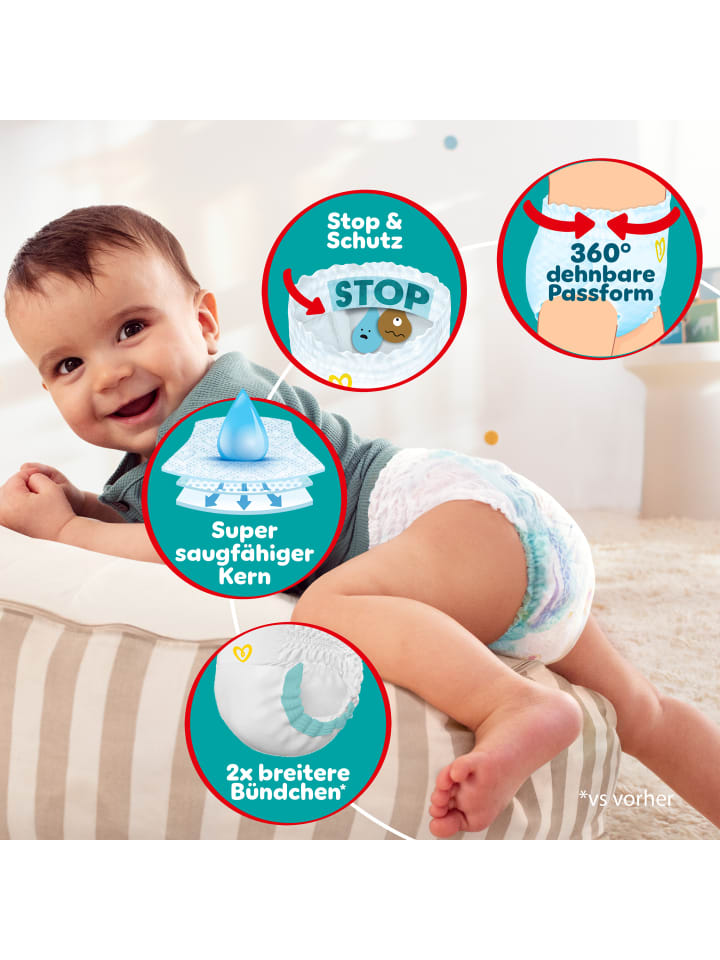 Pampers Pampers Baby-Dry Pants Größe 5, 160 Windeln, 11kg-17kg günstig kaufen 5