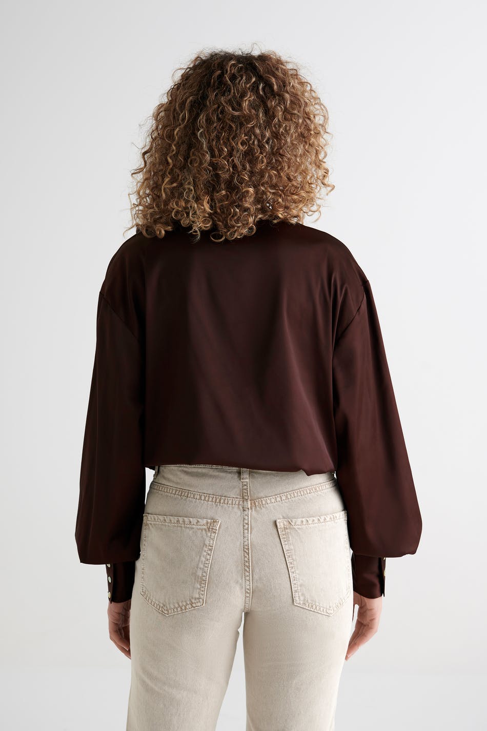 Holly tie neck blouse