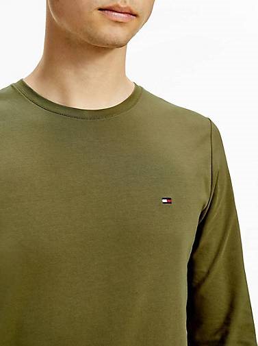 TOMMY HILFIGER Herren Langarmshirt Slim Fit