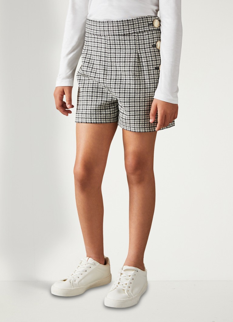 Reiss Charlie -rennot villasekoiteiset shortsit, joissa on kukonaskelkuvio