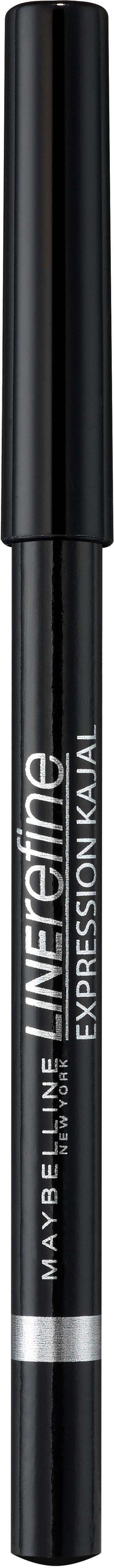 MAYBELLINE NEW YORK Kajal Expression Kajal Eye Liner, Holzstift mit feiner Mine