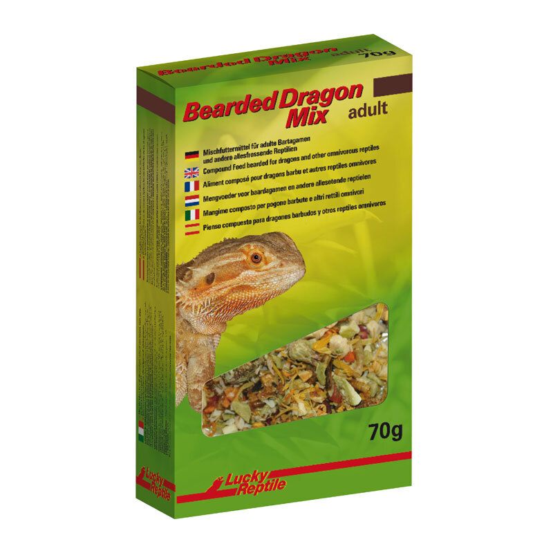 Lucky Reptile Hauptfutter Lucky Reptile Bearded Dragon Mix Adult 70g