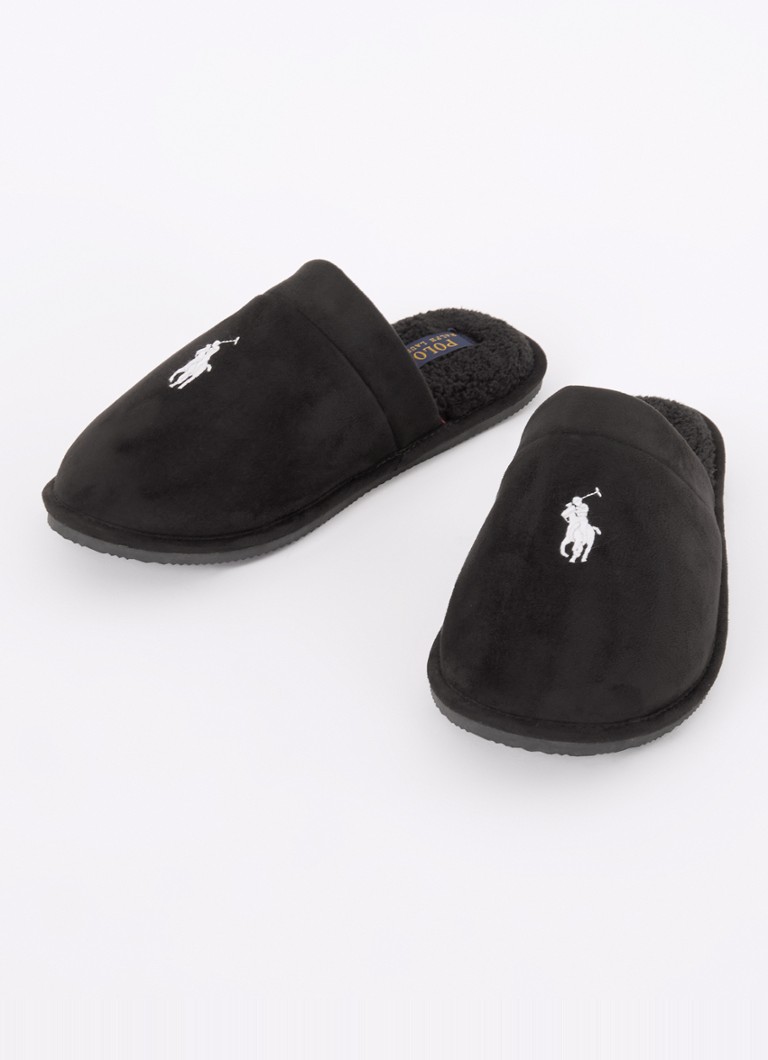 Papuci Ralph Lauren Klarence cu logo