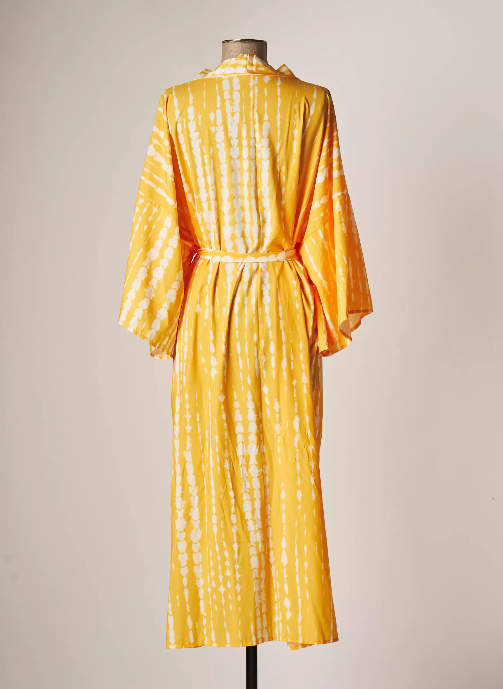 Lauren Vidal Vestes Kimono Femme couleur jaune
