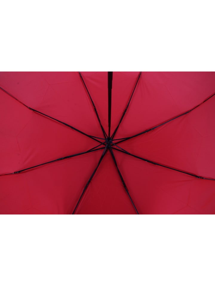 COFI 1453 Teleskop Taschenschirm mit Schutzhülle 190T Pongee-Bespannung in Rot günstig kaufen onesize