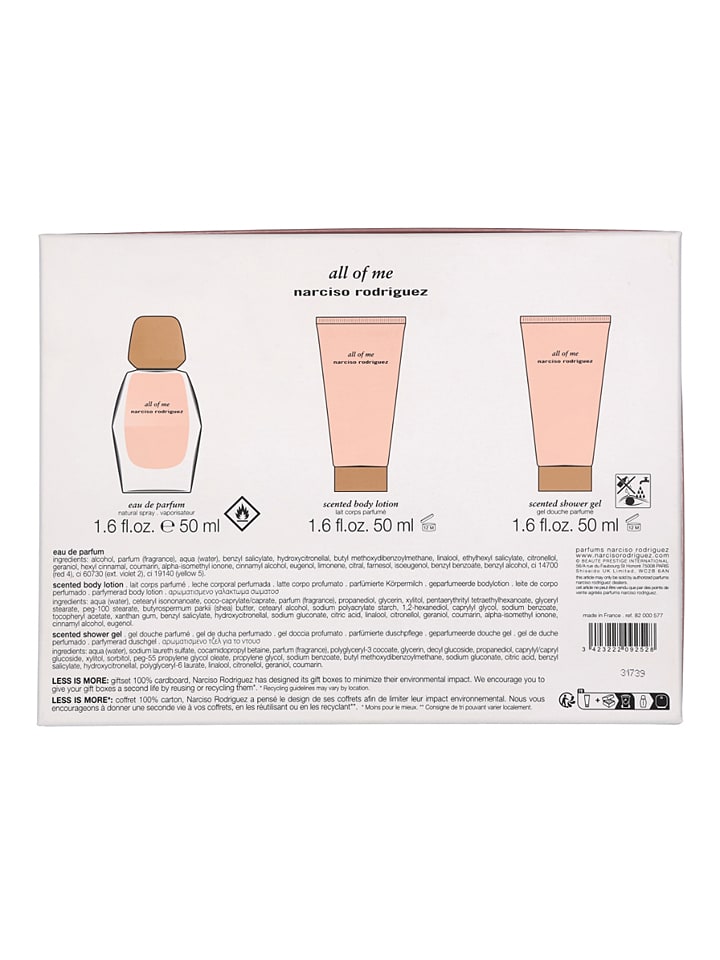 narciso rodriguez 3tlg. Set: 