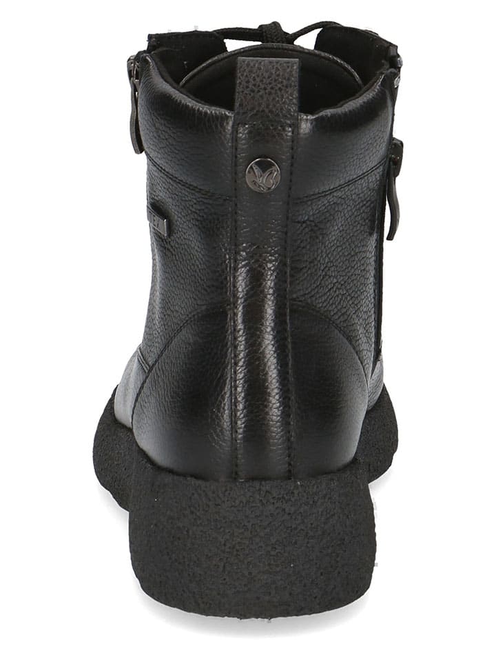 Caprice Leder-Boots in Schwarz günstig kaufen