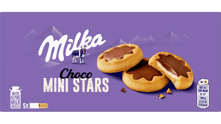 Milka Choco Mini Stars 185 g