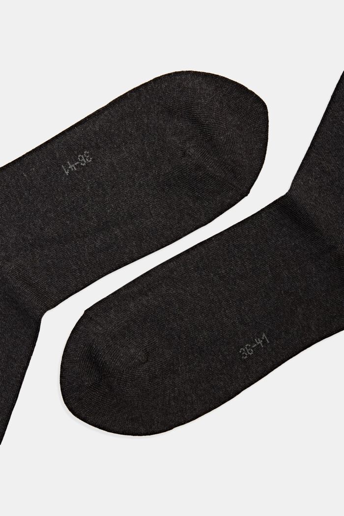 5er-Pack unifarbene Socken, Bio-Baumwolle