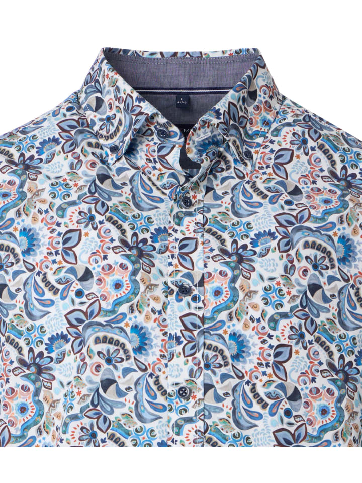 CASAMODA Freizeithemd in Blau günstig kaufen
