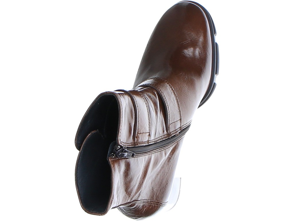 PAUL GREEN Stiefeletten braun Stiefelette sportlich